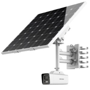 Hikvision 4MP Motorized Varifocal Bullet Solar Power 4G Network Camera Kit